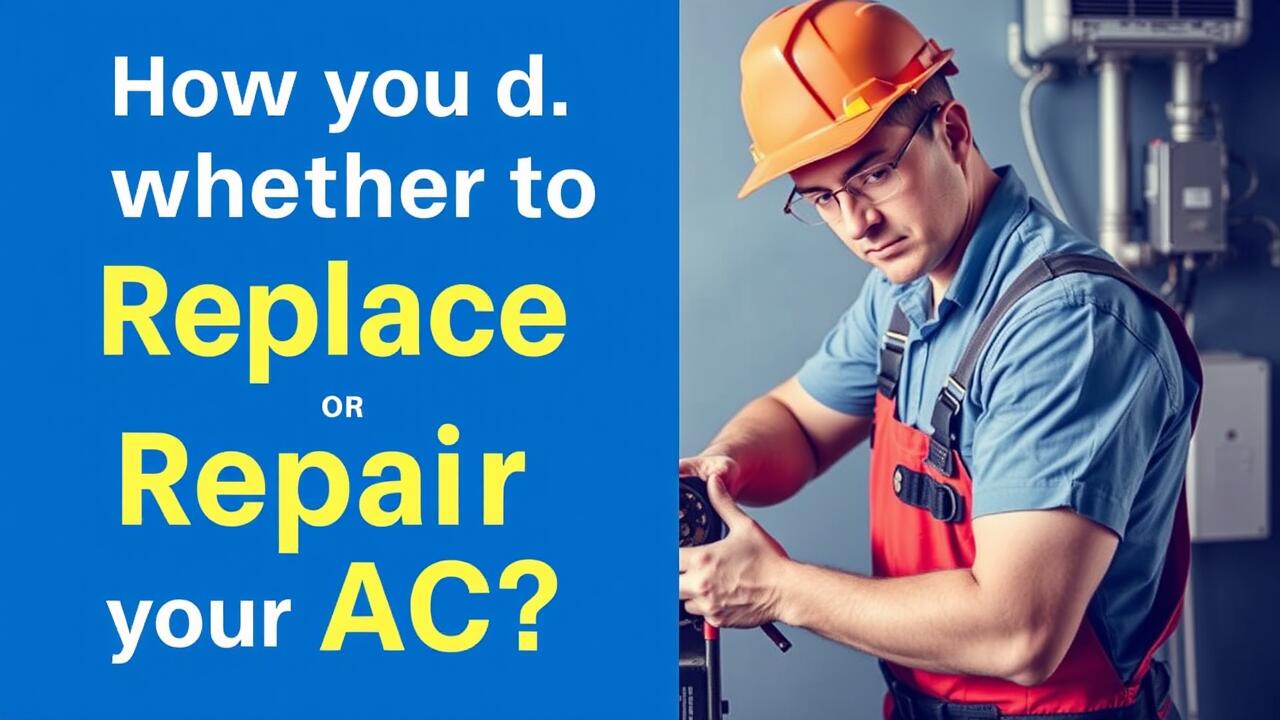 How do you decide whether to replace or repair your AC?