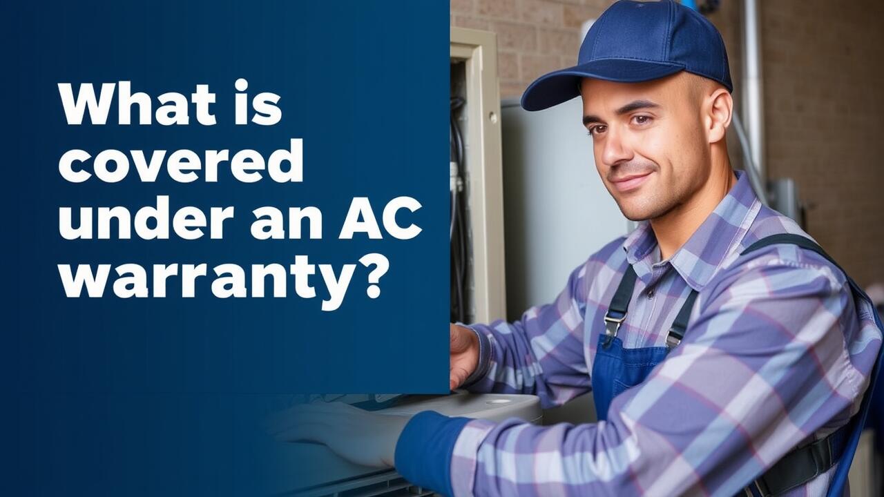 What is covered under an AC warranty?