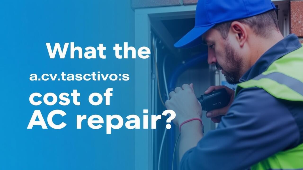 What is the average cost of AC repair?